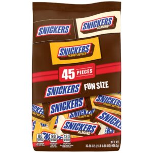 snickers bars fun size variety pack