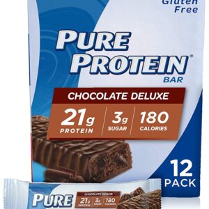 pure protein chocolate deluxe protein bars