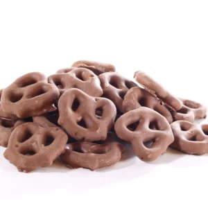 milk chocolate covered pretzels