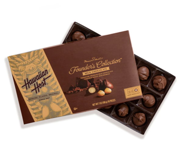 founders collection gift box milk chocolate macadamia nuts