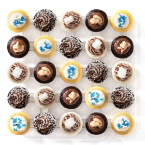 hanukkah mini cupcakes