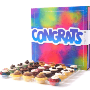mini cupcakes congratulations pack of 25 baked by melissa