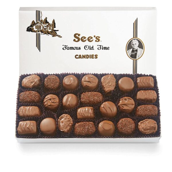 See's candies milk chocolate soft centers