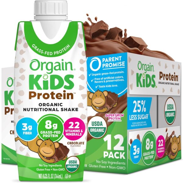 Orgain Kids Organic Chocolate nutritional drink