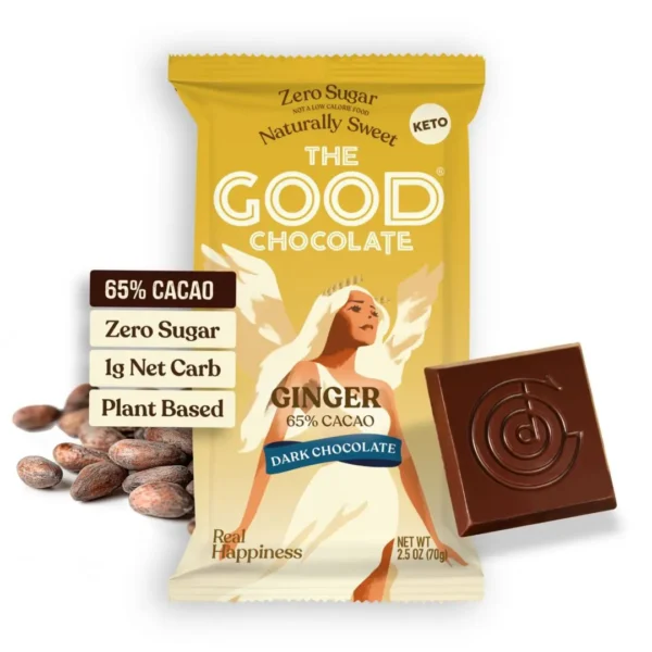 Ginger Dark Chocolate Bar