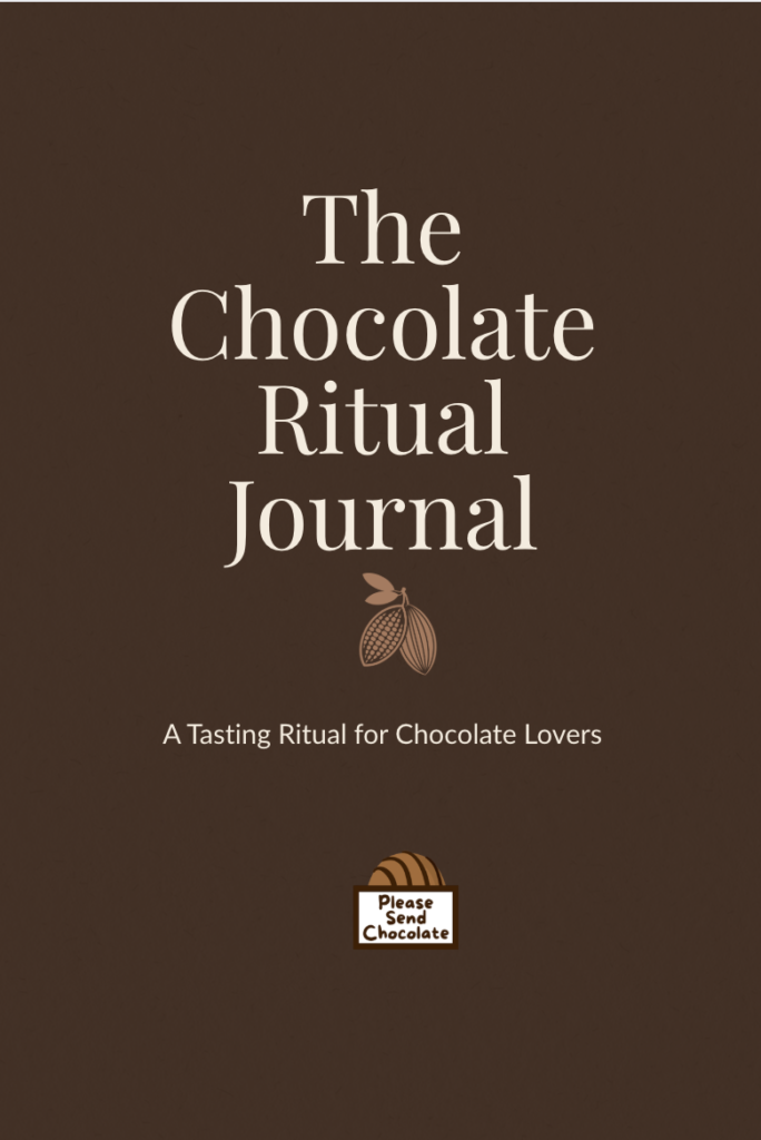 The Chocolate Ritual Journal for Tasting Chocolate by Please Send Chocolate - cover image