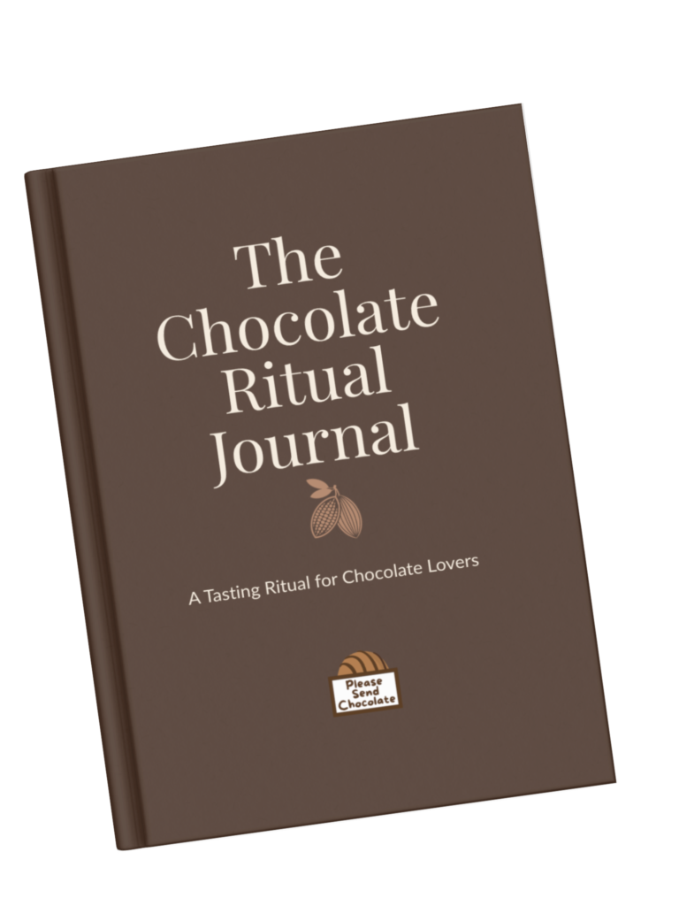 The chocolate ritual journal paperback by Please Send Chocolate