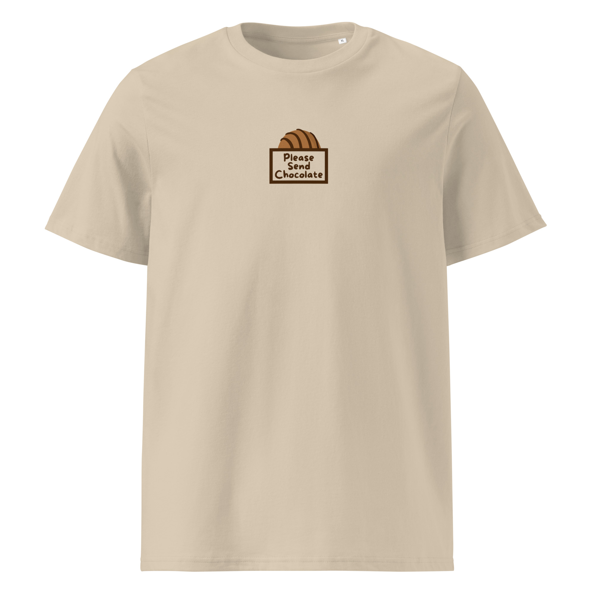 Please Send Chocolate Official Organic Cotton Unisex t-shirt