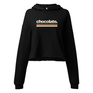 Chocolate Bars Crop Hoodie